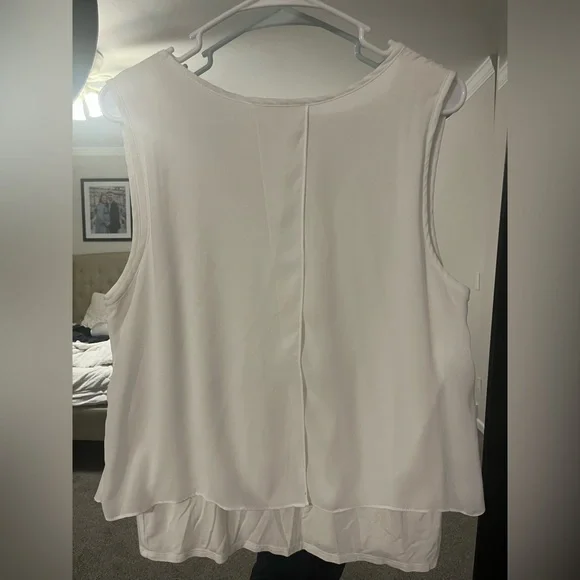 Green Envelope White/Cream Tank Top Large - Picture 4 of 11